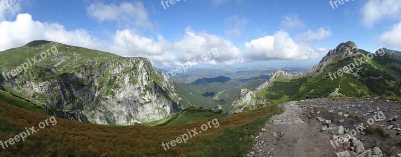 Mountains Tatry The High Tatras Landscape Poland