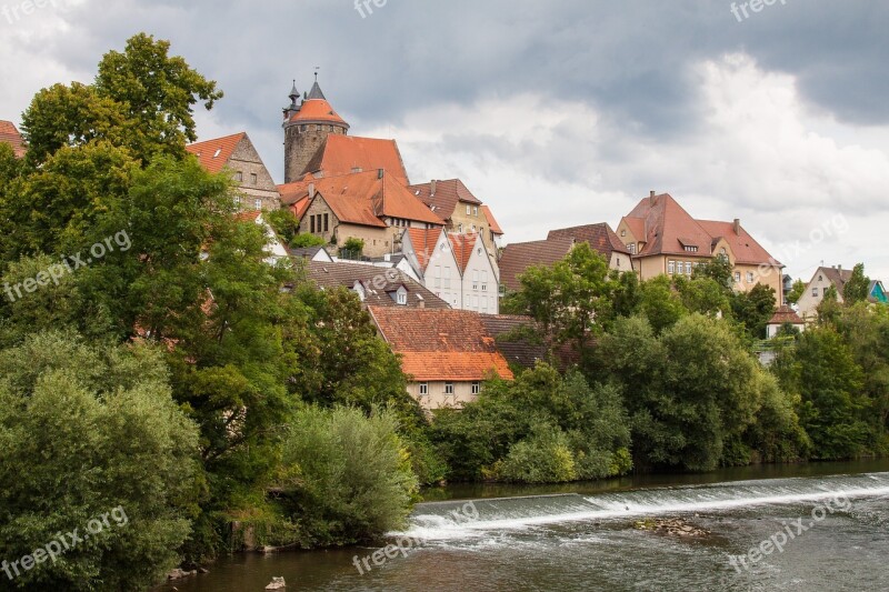 Besigheim Historic Center Castle Enz Free Photos