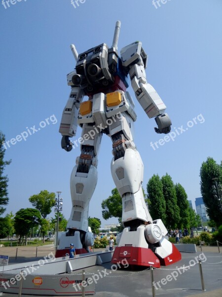 Gundam Front Daiba Tokyo Robot