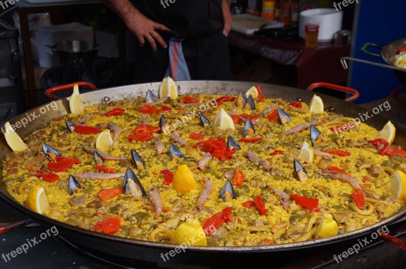 Tenerife Paella Huge Festival Spain