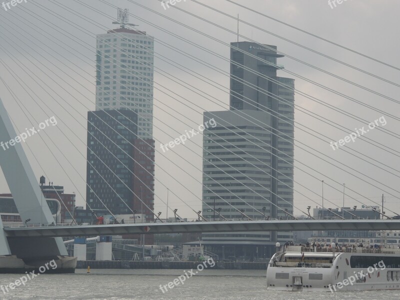 Rotterdam City Tower Quay Architecture