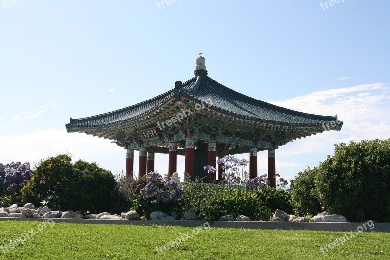 San Pedro The Korean Bell Of Friendship Korean Friendship Architecture