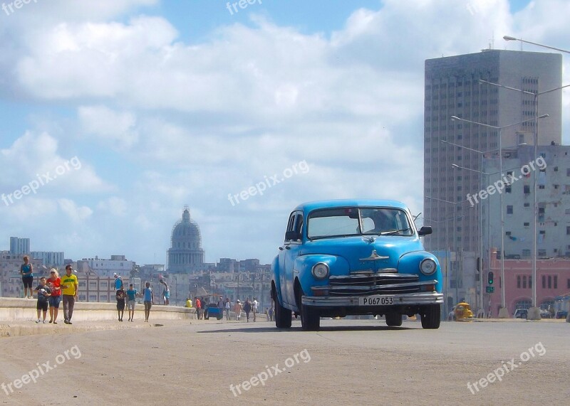 Landscape Auto View Blue Havana