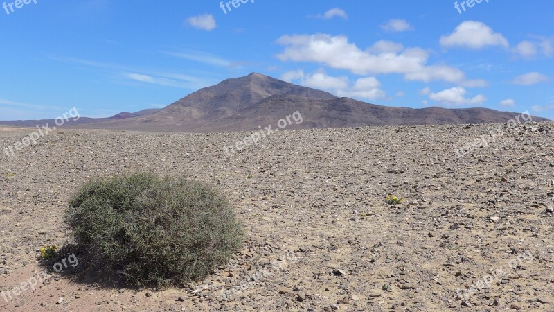 Abandoned Lanzarote Island Spain Summer