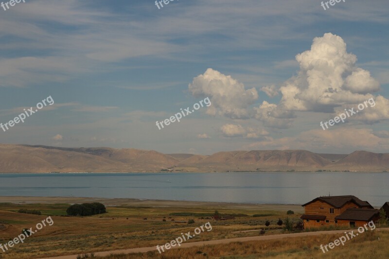 Clouds Idaho Fields House Country