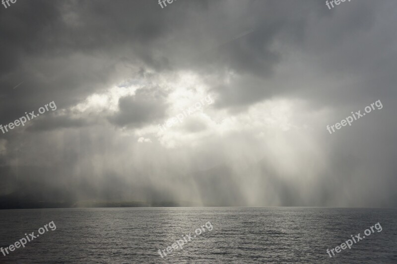 Chiloé Clouds Storm Magic Sky