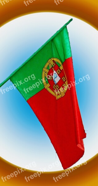 Flag Portugal Sport National Colours Portugal Flag