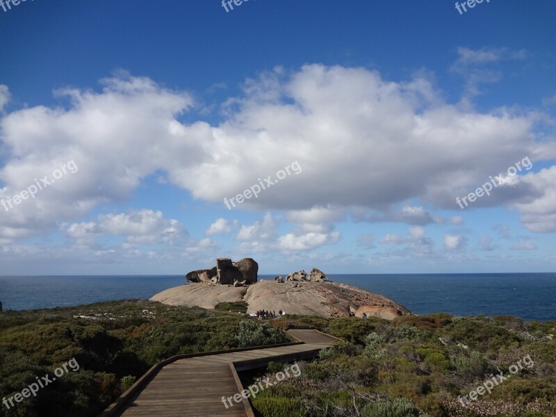 South Australia Kangaroo Island Remarkable Rocks Tourism Outdoor