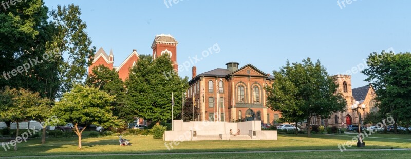 Vermont St Albans Rural Architecture Small-town