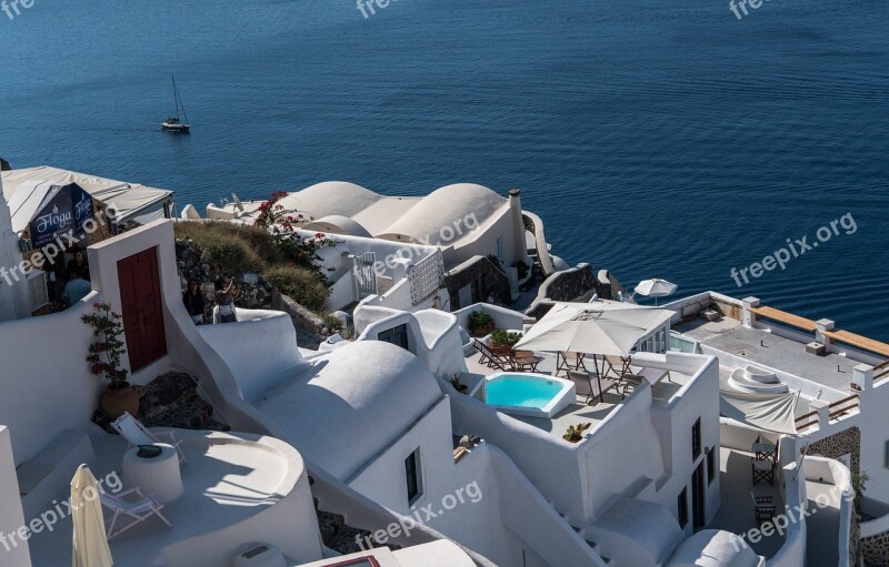 Santorini Oia Greece Travel Summer