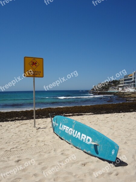 Bondi Beach Sydney Australia Lifeguard Rescue