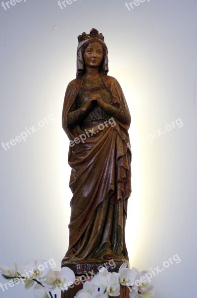 France Savoie Col Of Seizures Statue Virgin