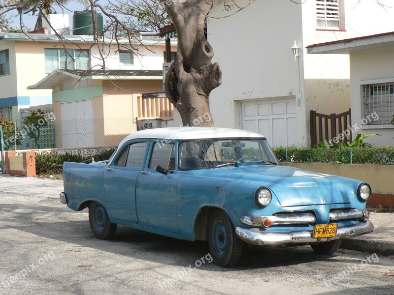 Cuba Rattletrap Car Vehicle Traffic