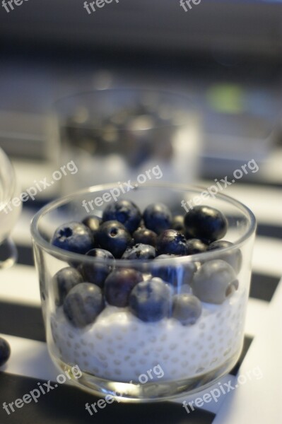 Tapioca Blueberry Blackberry Berry Fruit