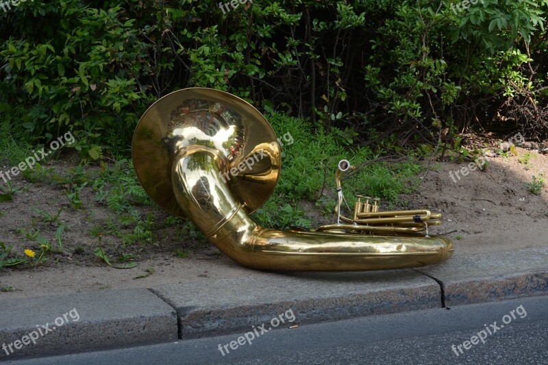 Tuba Musical Instrument Brass Band Brass Instrument Shine