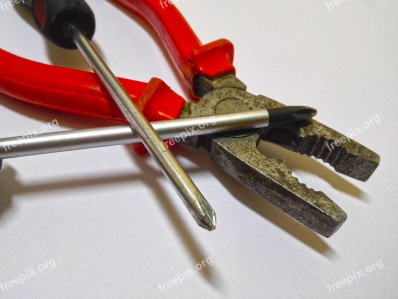 Repair Combination Pliers Pincers Tools Screwdriver