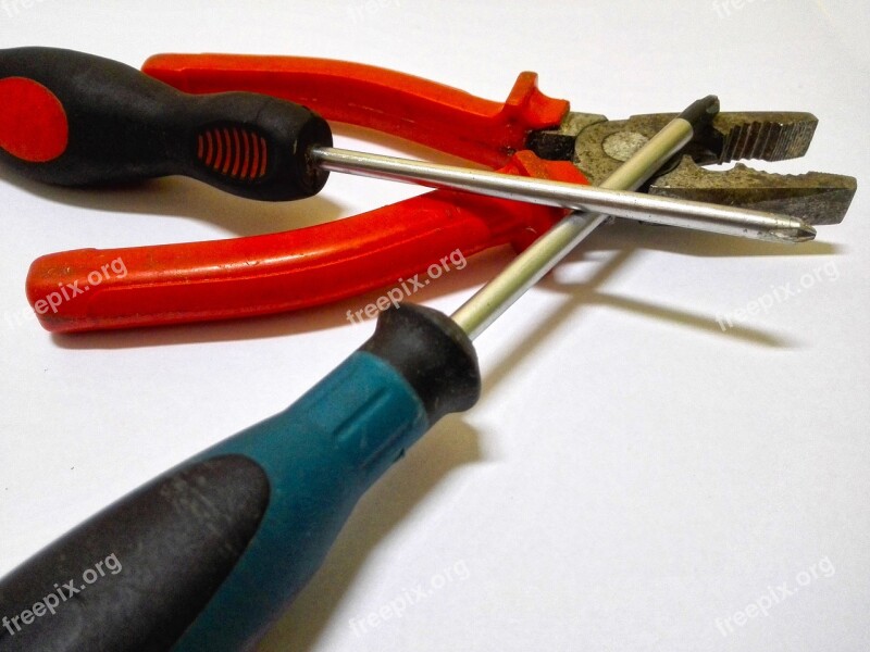 Repair Combination Pliers Pincers Tools Screwdriver