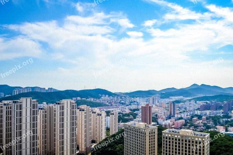 Dalian China A Bird's Eye View China Cities The Scenery