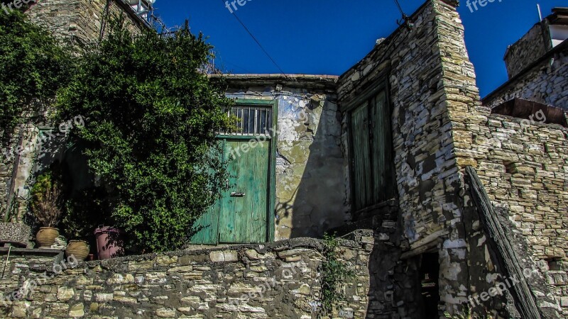 Old House Backstreet Village Architecture Traditional