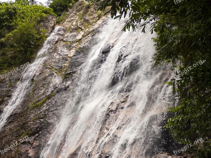 Waterfall Schladming Vacations Water Nature