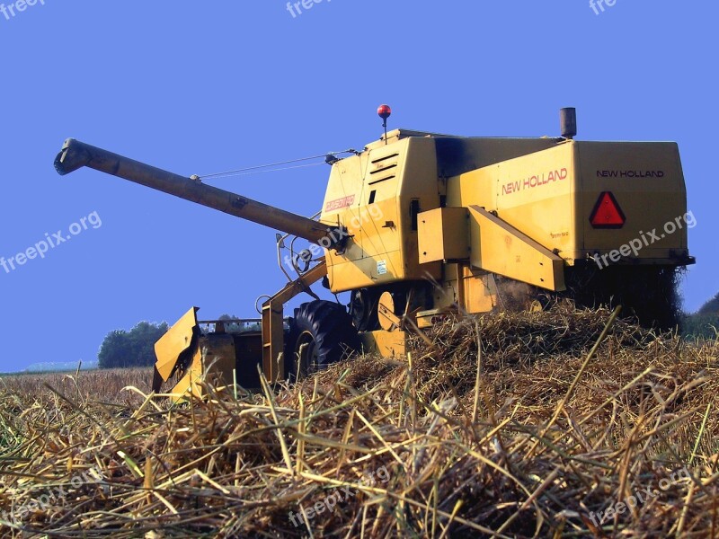 Combine Harvester Combine Clayson-140 New-holland Grain Harvest