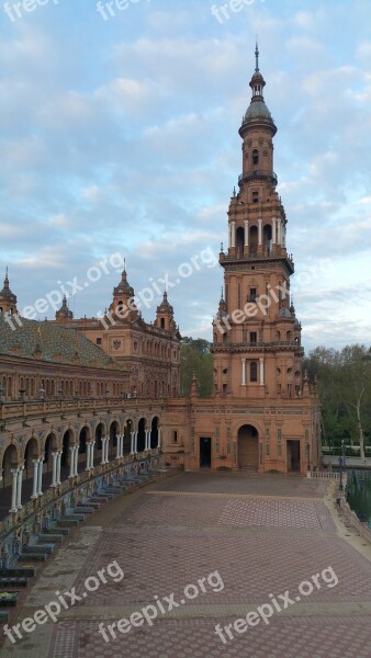 Plaza De España Spain Square Plaza España Landmark