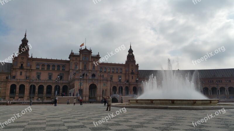 Plaza De España Spain Square Plaza España Landmark