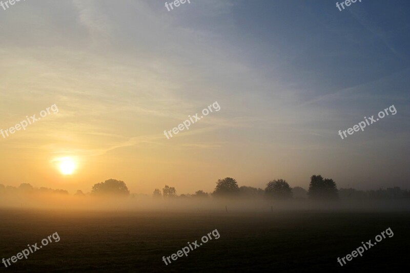 Fog Veil Mystical Atmosphere Mood