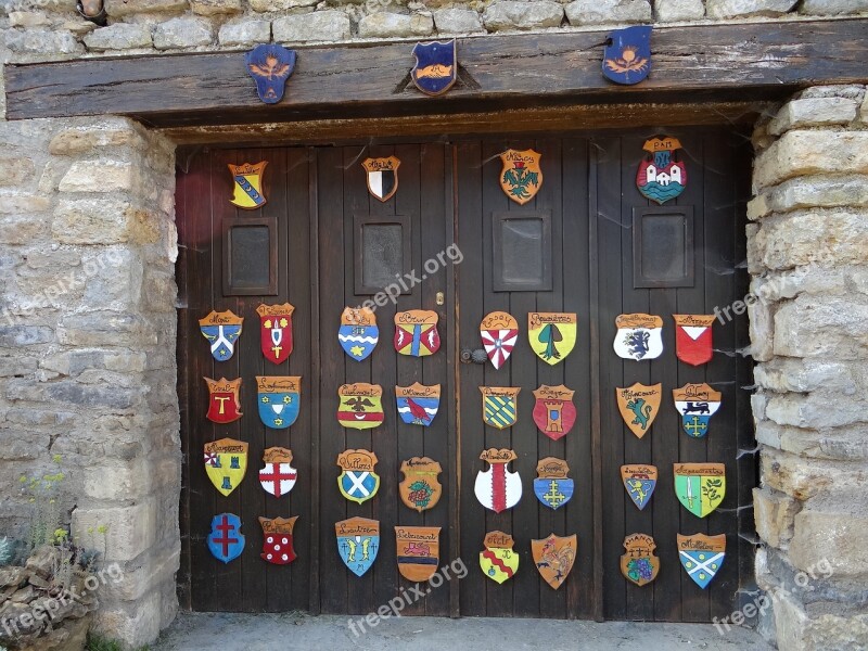 Coat Of Arms Garage Door Lorraine Amance