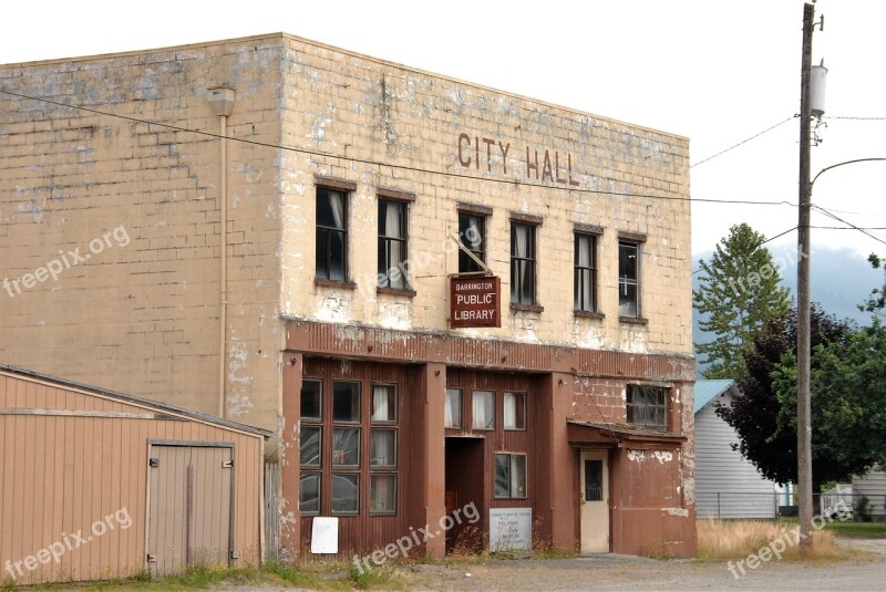 Town Hall Library Expired Leave Old