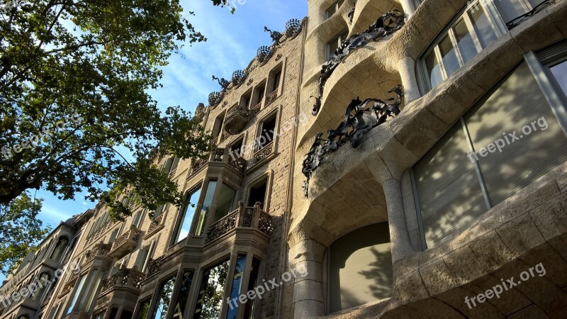 Architecture Gaudi Art Landscape Tourist