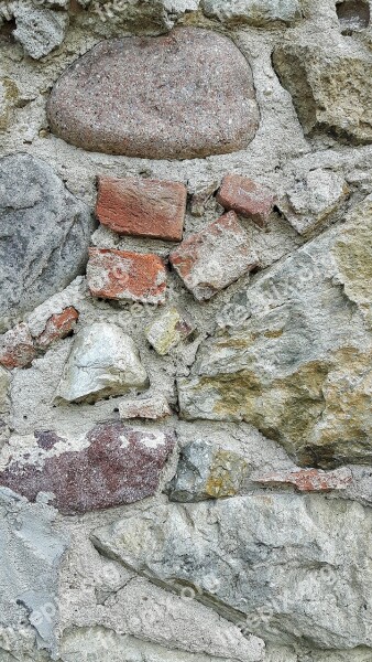 Wall Stone Bricks Color Texture