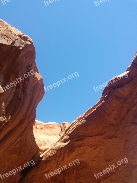 Red Rock Utah Park Red Usa