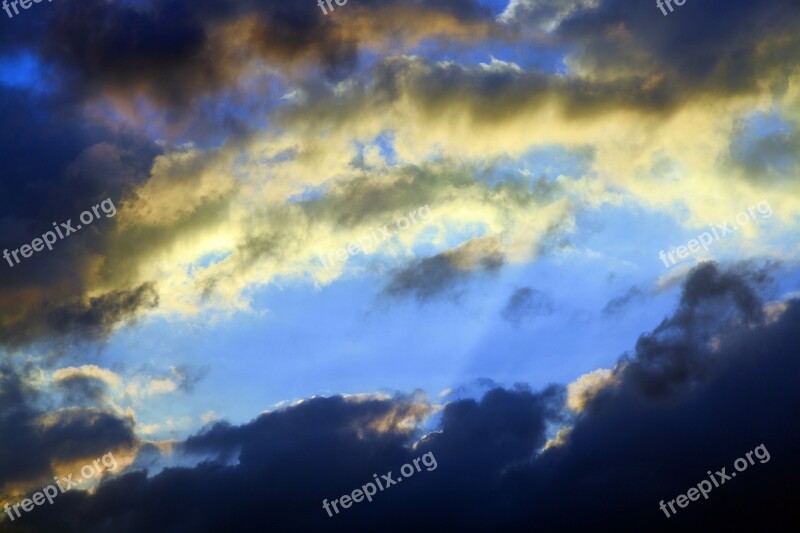 Sky Clouds Dark Clouds Storm Clouds Dark Sky