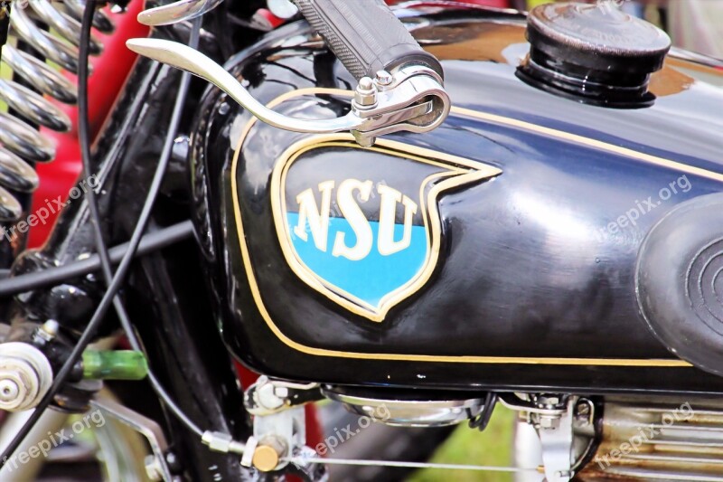 Nsu 601osl Motorcycle Oldtimer Old Motorcycle