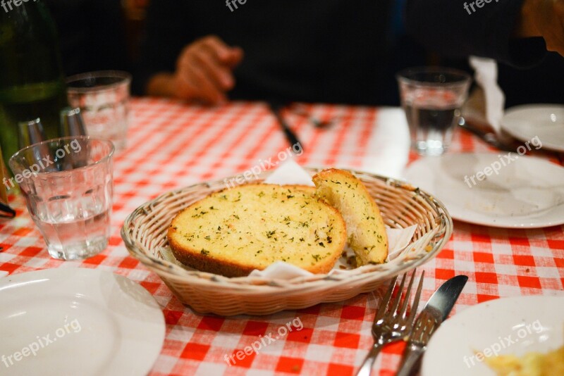 Garlic Bread Butter Home-made Oil Crusty