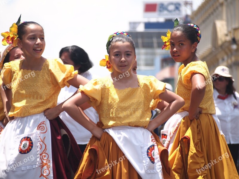 Women Girls Parties Traditional Clothes Regional