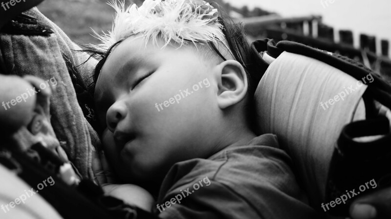 Baby Girl Sleep Adorable Toddler