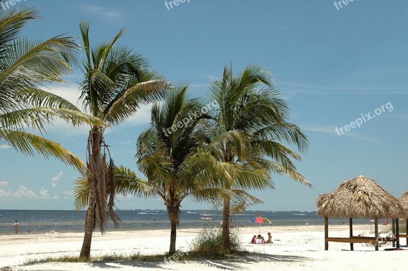 Fort Myers Beach Florida Travel Tourism People