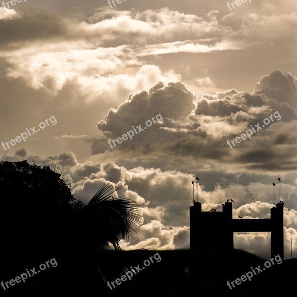 Silhouette Clouds Cloudporn Weather Lookup