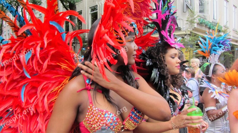 Party Carnival Happy Summer Woman