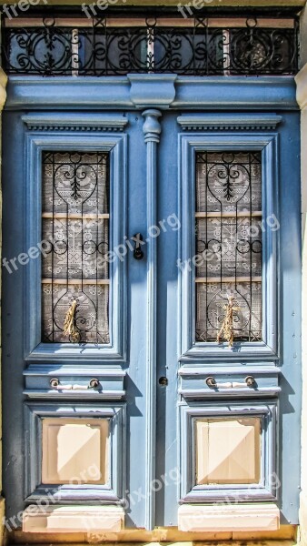 Door House Entrance Wood Architecture