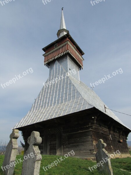 Wooden Church Bradet Transylvania Crisana Bihor