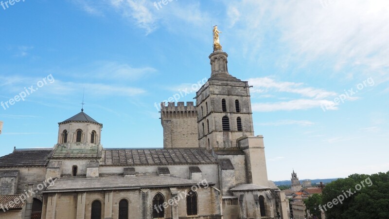 Avignon Cathedral Notre-dame-des-doms Cathedral Of Avignon Cathedral Roman Catholic Cathedral