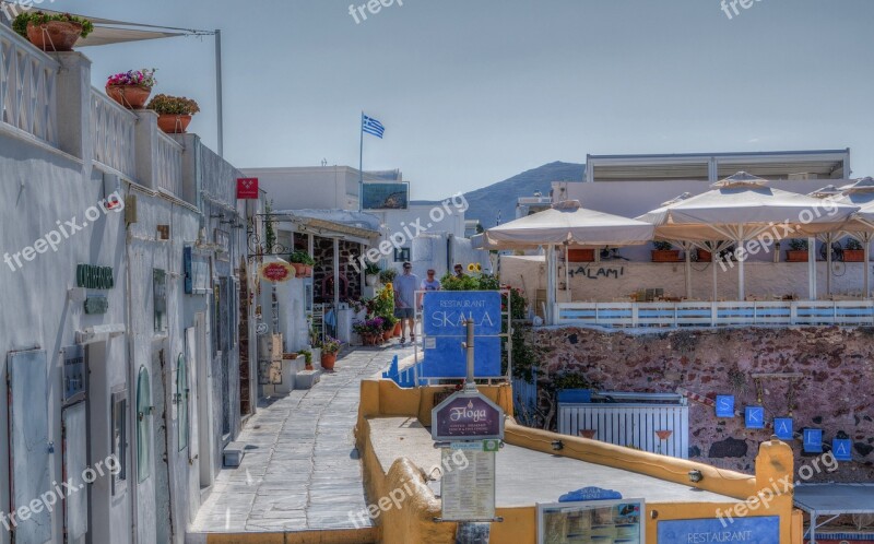 Santorini Oia Greece Travel Summer