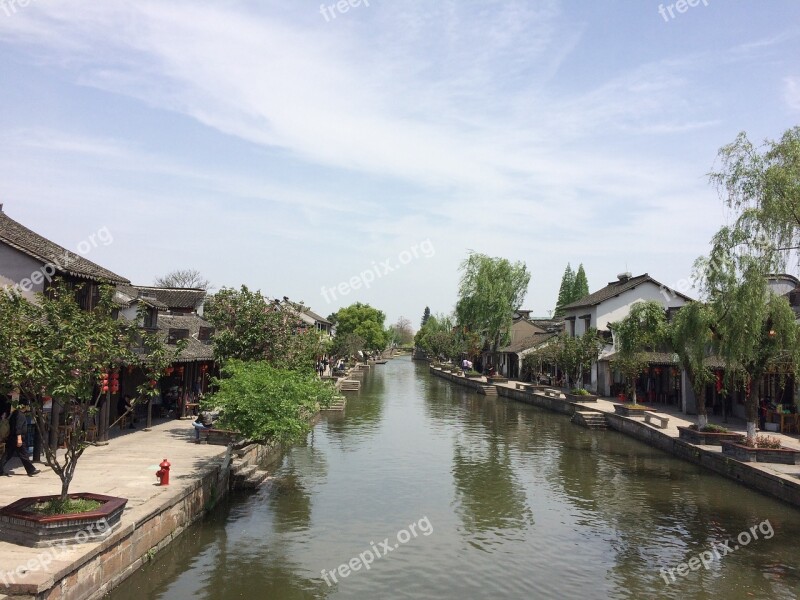 Xitang The Ancient Town Building China Jiaxing