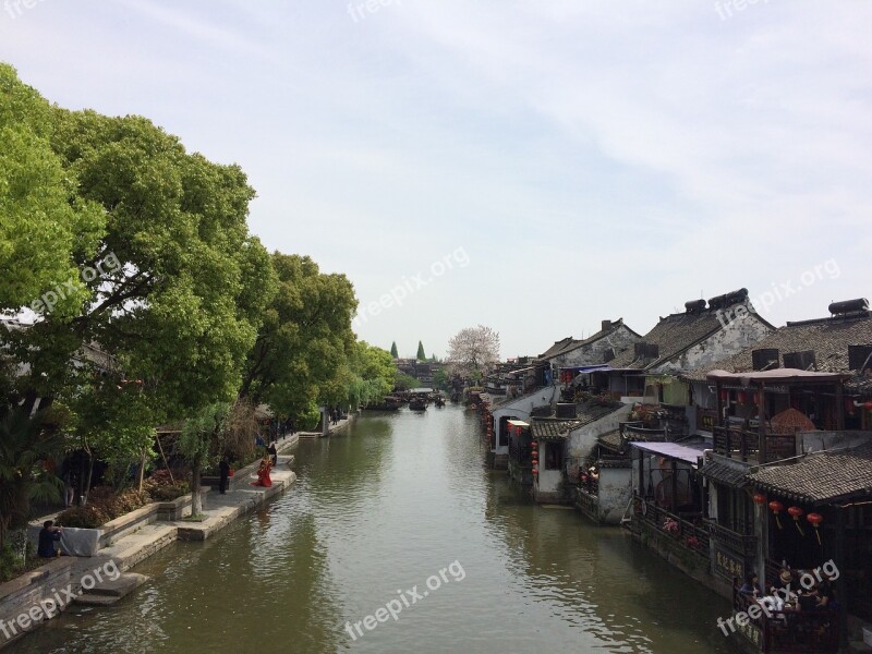 Xitang The Ancient Town Building China Jiaxing