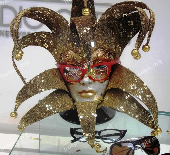 Mask Deco Carnival Glasses Sunglasses