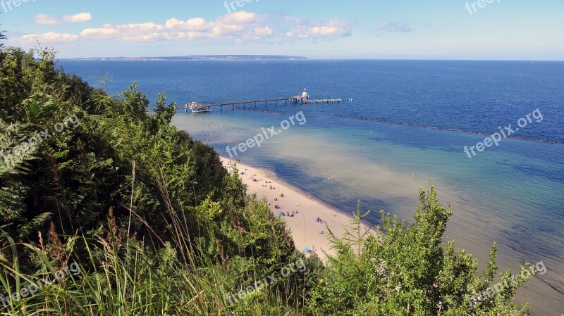 Baltic Sea Foresight Sea Horizon Flowers