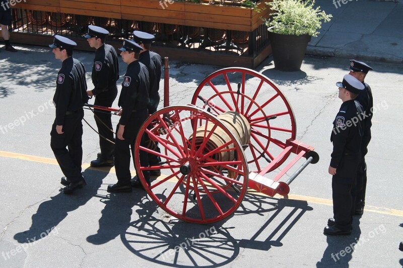 History Firefighter Older Vehicles Rescuer Time